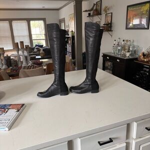 Stuart Weitzman Black Over the Knee Boots